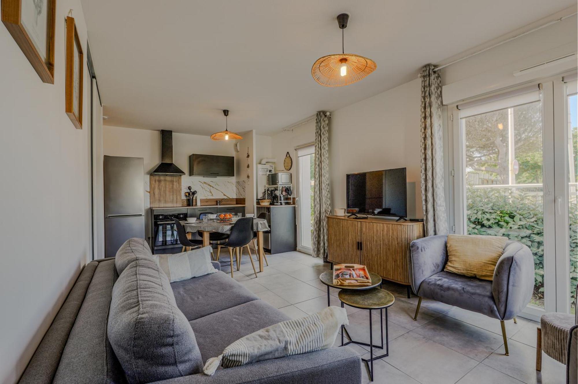 Appartement T2 Ideal 2 Personnes-150 M De La Plage Biscarrosse Extérieur photo